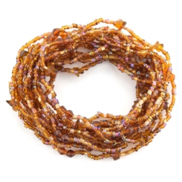 Πολύσειρο ελαστικό βραχιόλι με χάντρες και πέτρες