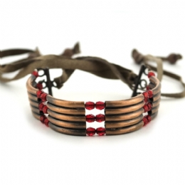 Ρετρό βραχιόλι με κρυσταλλάκια