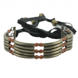 Ρετρό βραχιόλι με κρυσταλλάκια