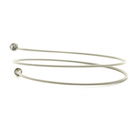 Βραχιόλι σπιράλ ελατήριο με στρας