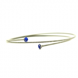 Βραχιόλι σπιράλ ελατήριο με στρας