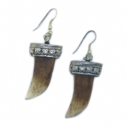 Σκουλαρίκια από ελεφαντόδοντο