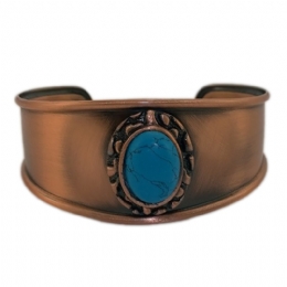 Ρετρό βραχιόλι με τιρκουάζ πέτρα