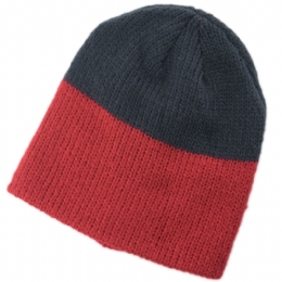 Two-saded unisex fluffy long beanie 
