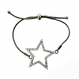 Βραχιόλι με αστέρι από στρας 