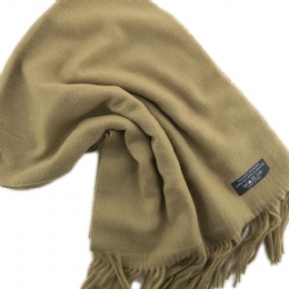 Μονόχρωμο unisex Ιταλικό ακρυλικό κασκόλ