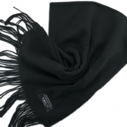 Μονόχρωμο unisex Ιταλικό ακρυλικό κασκόλ