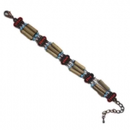 Ethnic Βραχιόλι από χάντρες και bamboo