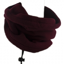 Μονόχρωμος fleece unisex λαιμός 