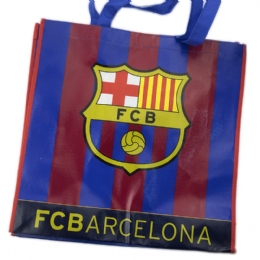 Ριγέ τσάντα - σακούλα FBC - Barcelona