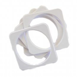 5 x τετράγωνα πλαστικά βραχιόλια