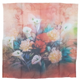 Ταμπά Ιταλική μαντήλα Romantic bunch of flowers