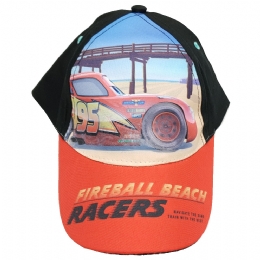 Μαύρο με κόκκινο jockey καπέλο Cars - Fireball beach Racers