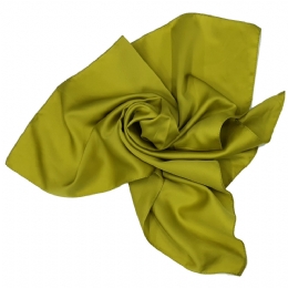 Μονόχρωμο σατέν Ιταλικό μαντήλι λαιμού