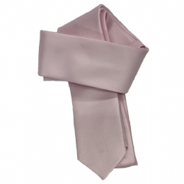 Plain colour pink very narrow tie