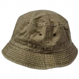 Ανδρικό μπεζ βαμβακερό denim καπέλο Fisherman