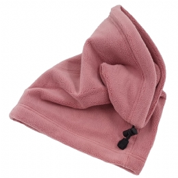 Ροζ unisex fleece λαιμός από πολύ μαλακό ύφασμα