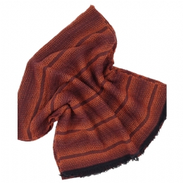 Ταμπά Ιταλική ombre εσάρπα με χρυσό lurex από μαλλί και κασμίρ