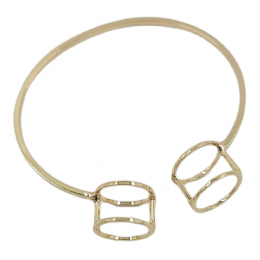 Χρυσαφί βραχιόλι Cylindrical Charm