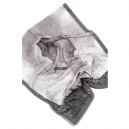 Φαρδύ ιταλικό φουλάρι The Grey Lady