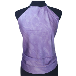 Λιλά Ιταλικό halter neck τοπ 