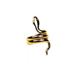 Χρυσαφί δαχτυλίδι Snake shaped