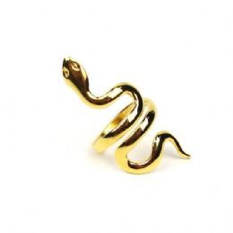 Χρυσαφί δαχτυλίδι Φίδι