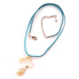 Σταυρός φίλντισι με δερματάκι