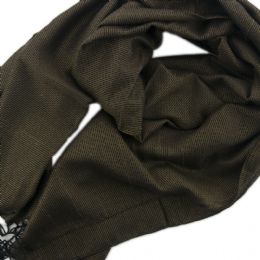 Ιταλική γυαλιστερή πασμίνα με ανάγλυφο ύφασμα