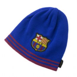 Ανδρικός μπλε ρουαγιάλ σκούφος Barcelona - FCB