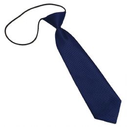 Μπλε παιδική γραβάτα με λεπτές ρίγες