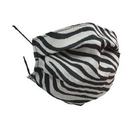 Ιταλική μάσκα Black Zebra από αδιάβροχο ύφασμα φιλτραρίσματος αέρα