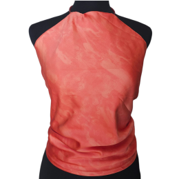 Κοραλί Ιταλικό halter neck τοπ 